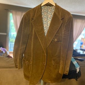 Vintage Corduroy Sport Coat, Size 46